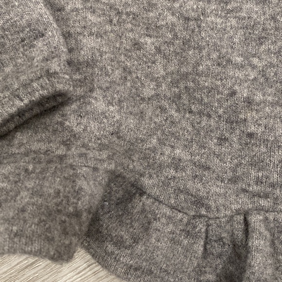 Christina rohde. Sweater with bottom ruffle. Grey. Size 3. - Picture 2 of 5